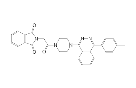 2-(2-{4-[4-(4-methylphenyl)-1-phthalazinyl]-1-piperazinyl}-2-oxoethyl)-1H-isoindole-1,3(2H)-dione