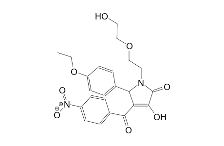 5-(4-ethoxyphenyl)-3-hydroxy-1-[2-(2-hydroxyethoxy)ethyl]-4-(4-nitrobenzoyl)-1,5-dihydro-2H-pyrrol-2-one