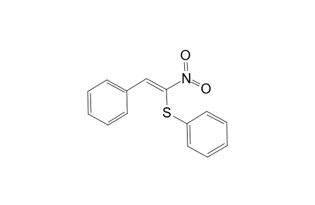 Benzene, [(1-nitro-2-phenylethenyl)thio]-, (Z)-
