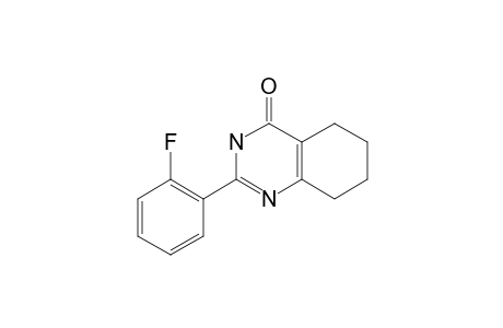 2-(ORTHO-FLUOROPHENYL)-5,6,7,8-TETRAHYDRO-3H-QUINAZOLIN-4-ONE