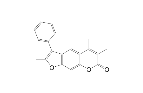 2,5,6-trimethyl-3-phenyl-7H-furo[3,2-g]chromen-7-one