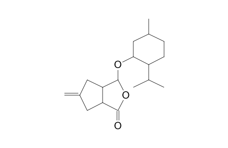3-Oxabicyclo[3.3.0]octan-2-one, 7-methylene-4-menthoxy-