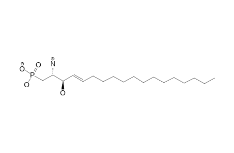 (2R,3R,4E)-(2-AMINO-3-HYDROXYOCTADEC-4-EN-1-YL)-PHOSPHONIC-ACID