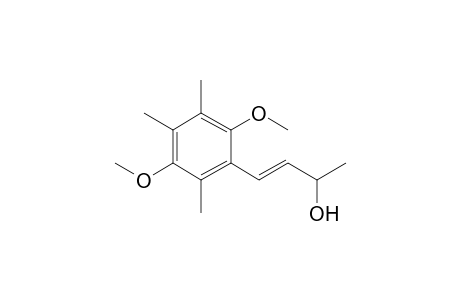 (E)-4-(2,5-dimethoxy-3,4,6-trimethyl-phenyl)but-3-en-2-ol