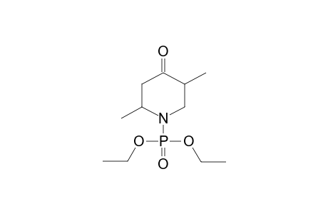 O,O-DIETHYL(2,5-DIMETHYL-4-OXOPIPERIDIDO)PHOSPHATE