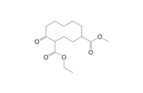 Methyl 4-(ethoxycarbonyl)-5-oxocyclodecarboxylate