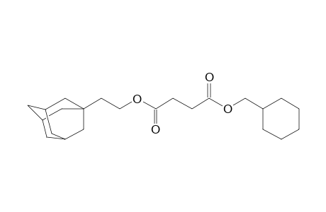 Succinic acid, 2-(adamant-1-yl)ethyl cyclohexylmethyl ester