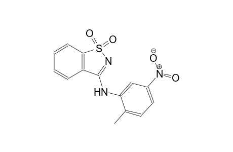 N-(2-methyl-5-nitrophenyl)-1,2-benzisothiazol-3-amine 1,1-dioxide