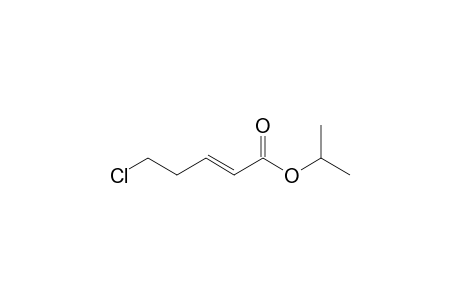 (E)-5-chloro-2-pentenoic acid propan-2-yl ester