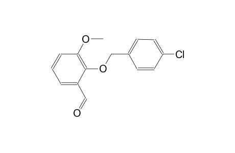 2-[(4-chlorobenzyl)oxy]-3-methoxybenzaldehyde