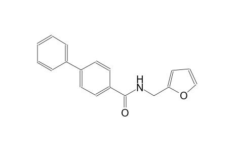 N-(2-furylmethyl)[1,1'-biphenyl]-4-carboxamide