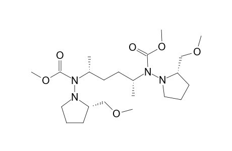 (1R,4R,2'S,2''S)-(-)-N-(2-Methoxymethylpyrrolidine-1-yl)-N-{4-[(2-methoxymethylpyrrolidine-1-yl)methoxycarbonylamino]-1-methylpentyl}methylcarbamate