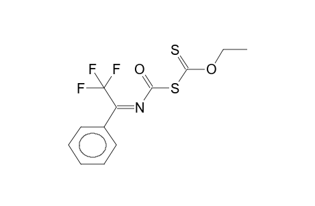 N-[(O-ETHYLDITHIOCARBONATO)CARBONYL]-1-PHENYL-2,2,2-TRIFLUOROETHYLIDENAMINE