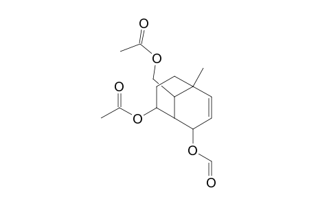 8-(Acetyloxy)-9-[(acetyloxy)methyl]-2-(formyloxy)-5-methylbicyclo[3.3.1]non-3-ene