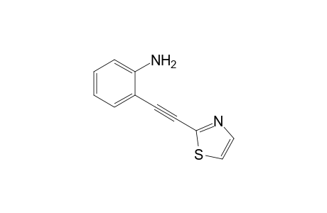 2-(1,3-Thiazol-2-ylethynyl)aniline