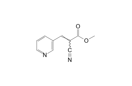 alpha-cyano-3-pyridineacrylic acid, methyl ester