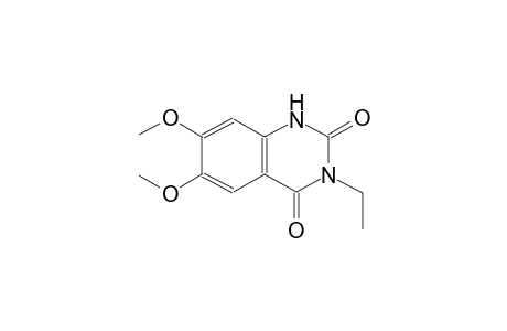 2,4(1H,3H)-quinazolinedione, 3-ethyl-6,7-dimethoxy-