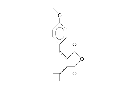 3-Z-(4-Methoxy-benzylidene)-4-isopropylidene-1,4(2H,3H)-furandione