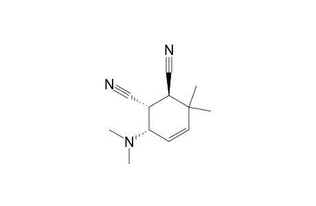 4-Cyclohexene-1,2-dicarbonitrile, 6-(dimethylamino)-3,3-dimethyl-, (1.alpha.,2.beta.,6.alpha.)-(.+-.)-