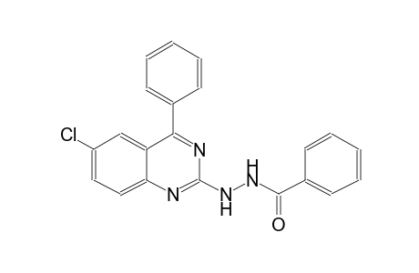 N'-(6-chloro-4-phenyl-2-quinazolinyl)benzohydrazide