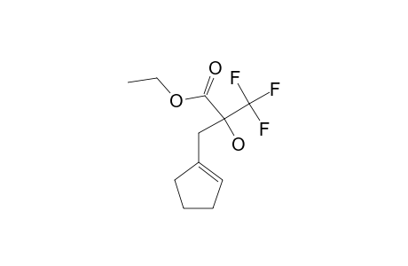 ETHYL-2-(CYCLOPENTENYLMETHYL)-3,3,3-TRIFLUORO-2-HYDROXYPROPANOATE