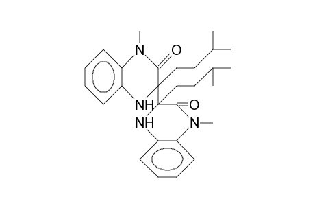 Bis(2-isopentyl-4-methyl-3-oxo-1,2,3,4-tetrahydro-quinoxalin-2-yl)