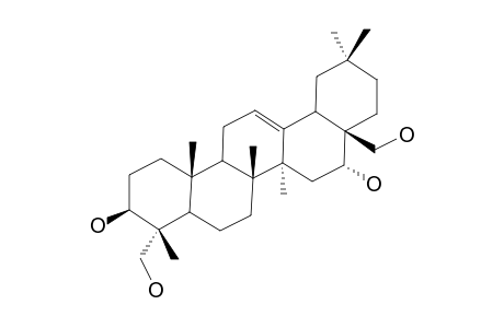 3.beta.,16.alpha.,23,28-Tetrahydroxy-olean-12-ene