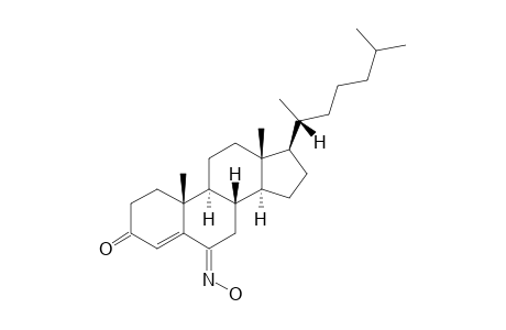 6-(E)-HYDROXIMINO-CHOLEST-4-EN-3-ONE