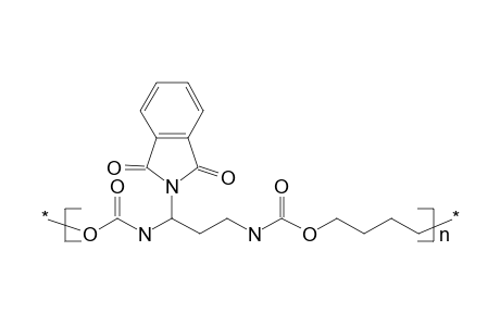 Poly[1,6-dioxahexamethylenecarbonylimino-(1-phthalimidotrimethylene)iminocarbonyl]