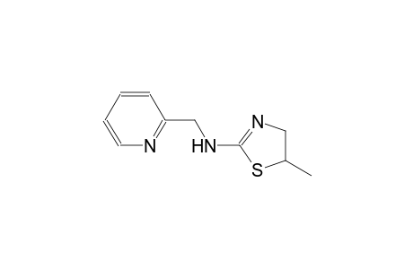 5-Methyl-N-(2-pyridinylmethyl)-4,5-dihydro-1,3-thiazol-2-amine