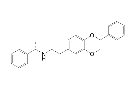 N-[(S)-1-Phenylethyl]-2-(4-benzyloxy-3-methoxyphenyl)ethylamine