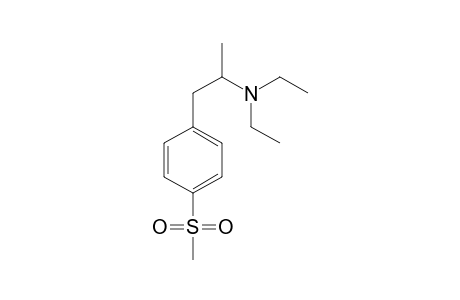 N,N-Diethyl-4-methylsulfonylamphetamine