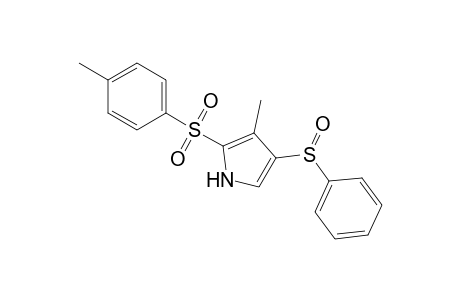 3-Methyl-4-phenylsulfinyl-2-tosylpyrrole