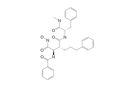 N-METHYL-(R)-2-[(R)-2-(HYDROXYAMINO)-1-(BENZOYLAMINO)-2-OXO-ETHYL]-5-PHENYLPENTANOYL-(S)-PHENYLALANINEAMIDE