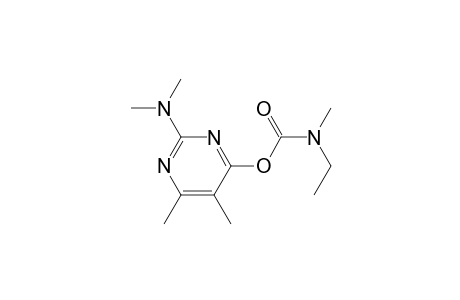 2-Dimethylamino-4-(methylethylaminocarbonyloxy)-5,6-dimethylpyrimidine