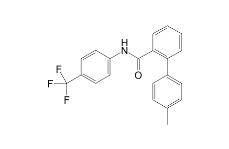 4'-methyl-N-(4-(trifluoromethyl)phenyl)-[1,1'-biphenyl]-2-carboxamide