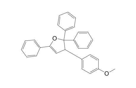 2,3-Dihydro-3-(4-methoxyphenyl)-2,2,5-triphenylfuran