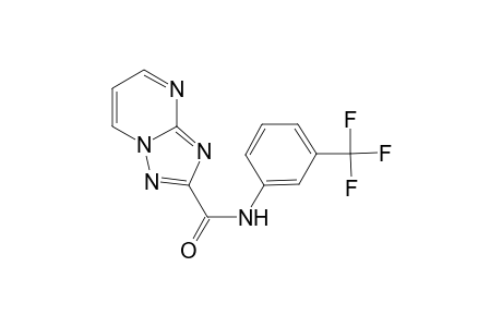 N-[3-(trifluoromethyl)phenyl][1,2,4]triazolo[1,5-a]pyrimidine-2-carboxamide
