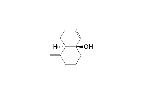 4a(2H)-Naphthalenol, 1,3,4,7,8,8a-hexahydro-1-methylene-, trans-(.+-.)-