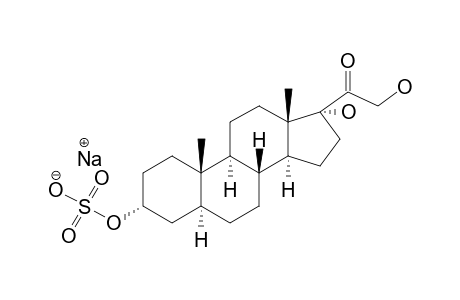 ALLO-TETRAHYDRO-11-DEOXYCORTISOL-3-SULFATE;17-ALPHA,21-DIHYDROXY-3-ALPHA-SULFOOXY-5-ALPHA-PREGNAN-20-ONE-SODIUM-SALT