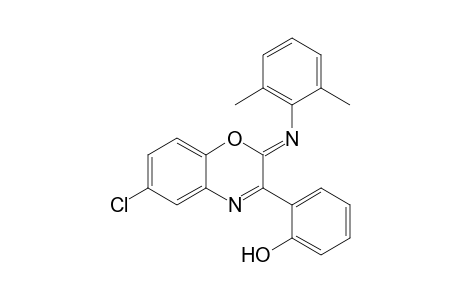 2-(2-(2,6-Dimethylphenylimino)-6-chloro-2H-benzo[b][1,4]oxazin-3-yl)phenol