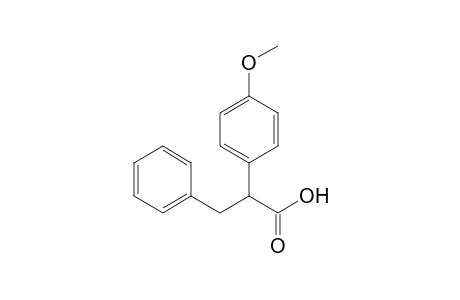 2-(4-Methoxyphenyl)-3-phenyl-propanoic acid