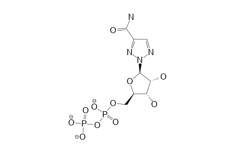 2-(BETA-D-RIBOFURANOSYL)-(2H)-1,2,3-TRIAZOLE-4-CARBOXAMIDE-5'-DIPHOSPHATE