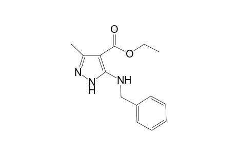 Ethyl-5-(benzylamino)-3-methyl-1H-pyrazol-4-carboxylic ester