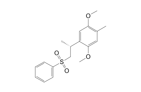 (R)-1,4-dimethoxy-2-methyl-5-(1-(phenylsulfonyl)propan-2-yl)benzene