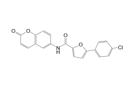 5-(4-chlorophenyl)-N-(2-oxo-2H-chromen-6-yl)-2-furamide