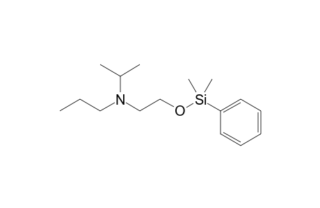 N-[2-[dimethyl(phenyl)silyl]oxyethyl]-N-isopropyl-propan-1-amine