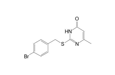 2-[(4-Bromobenzyl)sulfanyl]-6-methyl-4(3H)-pyrimidinone