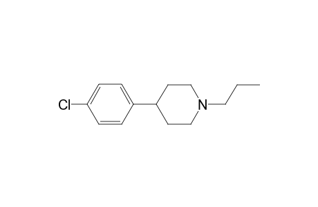4-(4-Chlorophenyl)-1-propylpiperidine