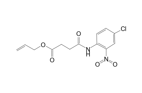 Butanoic acid, 4-(4-chloro-2-nitrophenylamino)-4-oxo-, allyl ester
